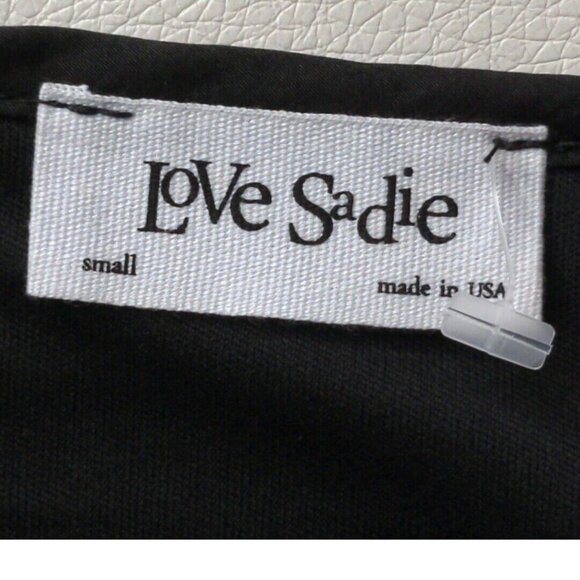 Love Sadie Slip Dress Womens Small Black Sleeveless Pullover - Picture 7 of 8